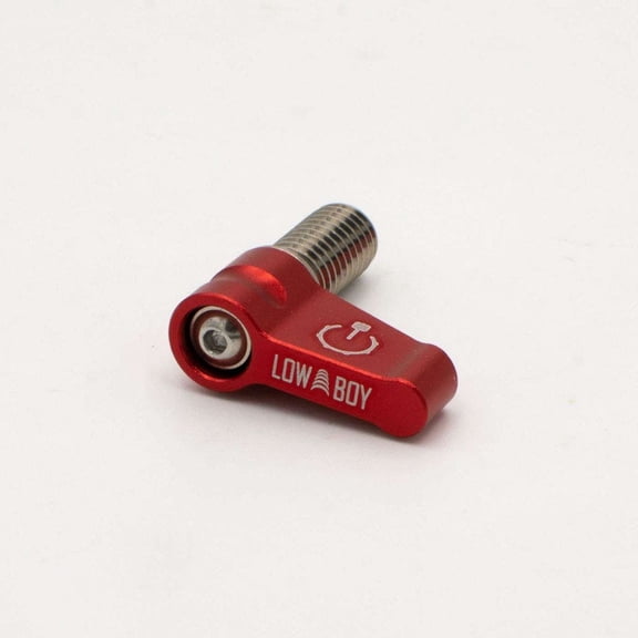 Low Boy Red Power Switch, M8 Thread (fits Tama/Gibraltar/Yamaha/Pearl)