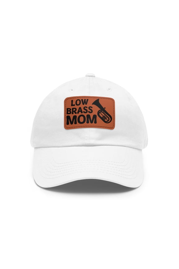 Low Brass Band Dad Hat Cap Strap Back Marching Band Tuba Dad Hat