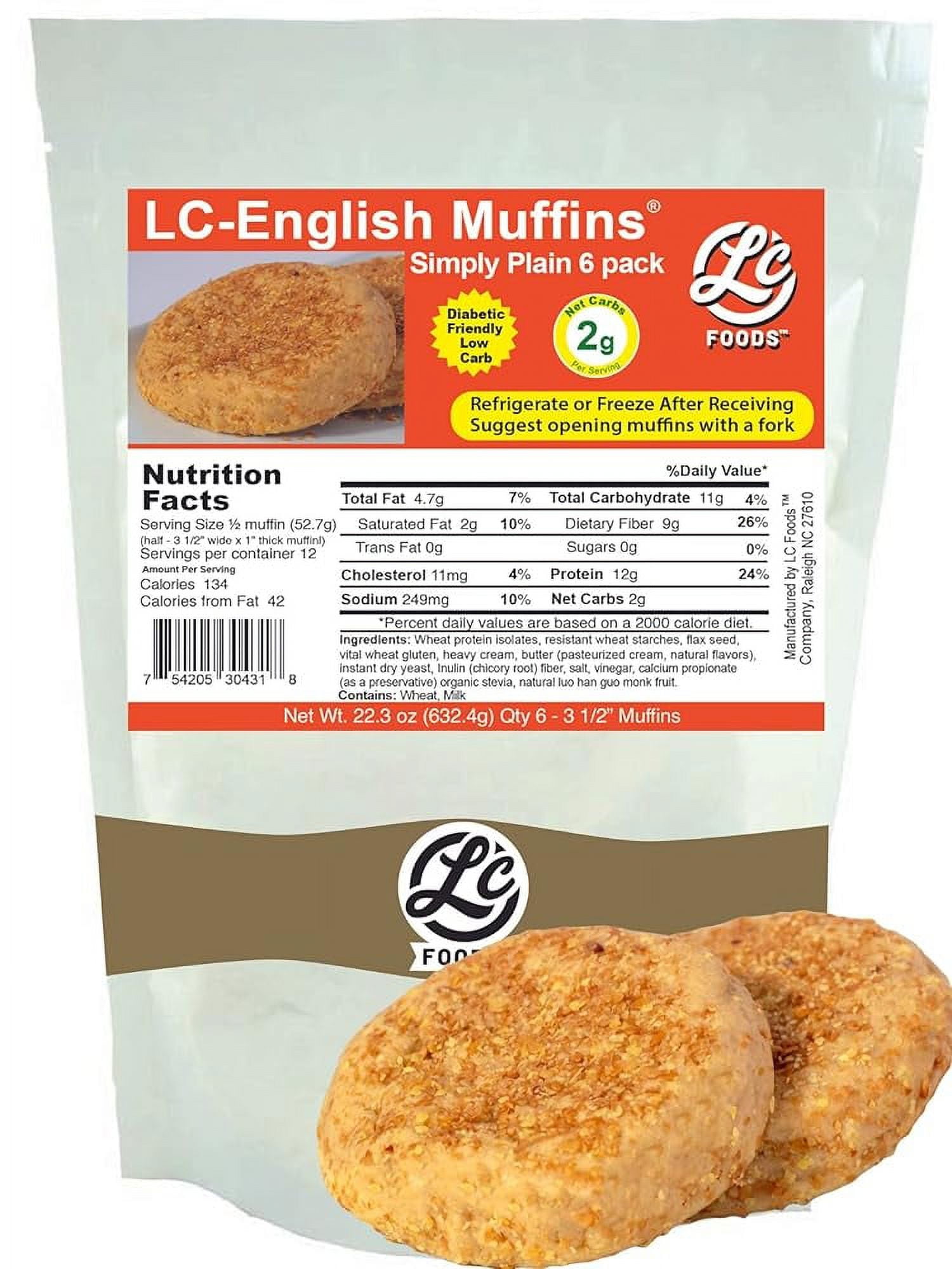 Low Carb English Baked High Protein 100 AllNatural Ingredients