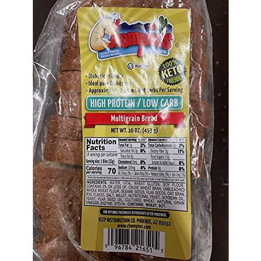 Low Carb Multigrain Bread 2 Loaves