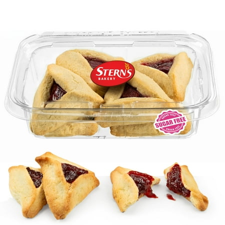 Sugar Free Strawberry Filled Hamentaschen Cookies