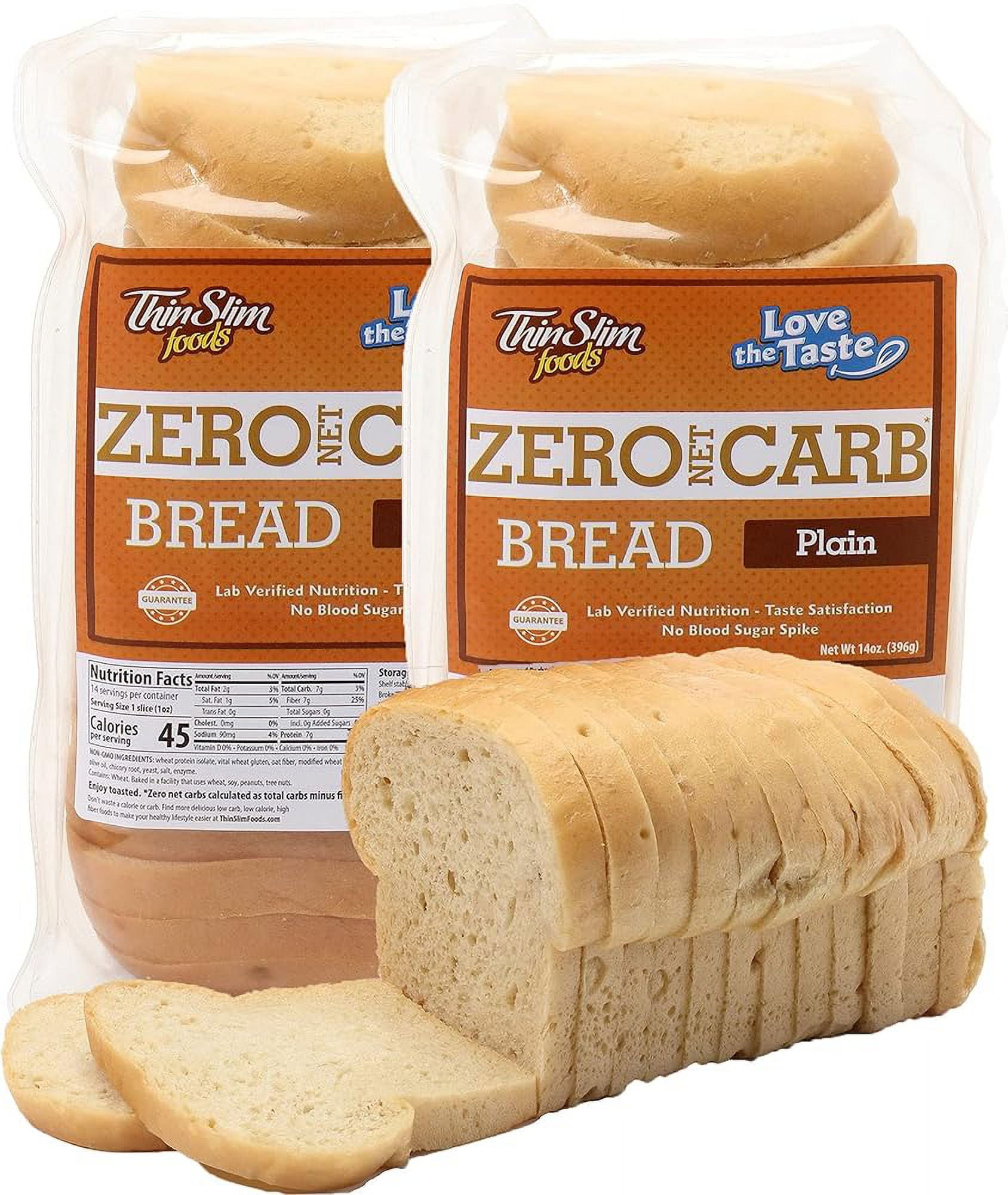 Low Carb Zero Net Carbs, Soy Free, Taste Guaranteed - Plain (Pack Of 2 ...