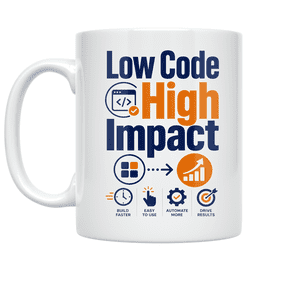 Low Code High Impact Design - Tech Enthusiast - 11 oz Ceramic Coffee Mug