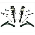 thumbnail image 1 of Low Control Arm Ball Joints Tie Rods Links Springs Struts 10pc for Compass 07-15, 1 of 6