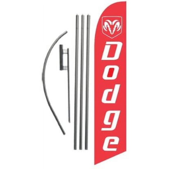 Low Cost Insurance Advertising Feather Banner Swooper Flag Sign with Flag Pole Kit and Ground Stake