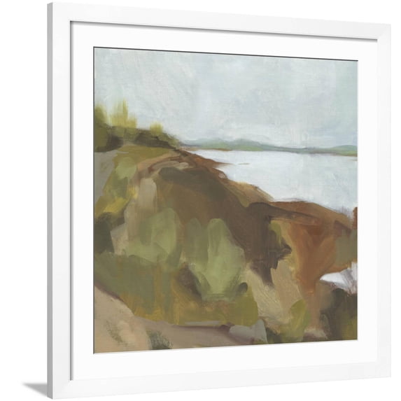 Art.com Low Country Landscape I Art Print by Jacob Green, White Frame Wall Art, 38" x 38"