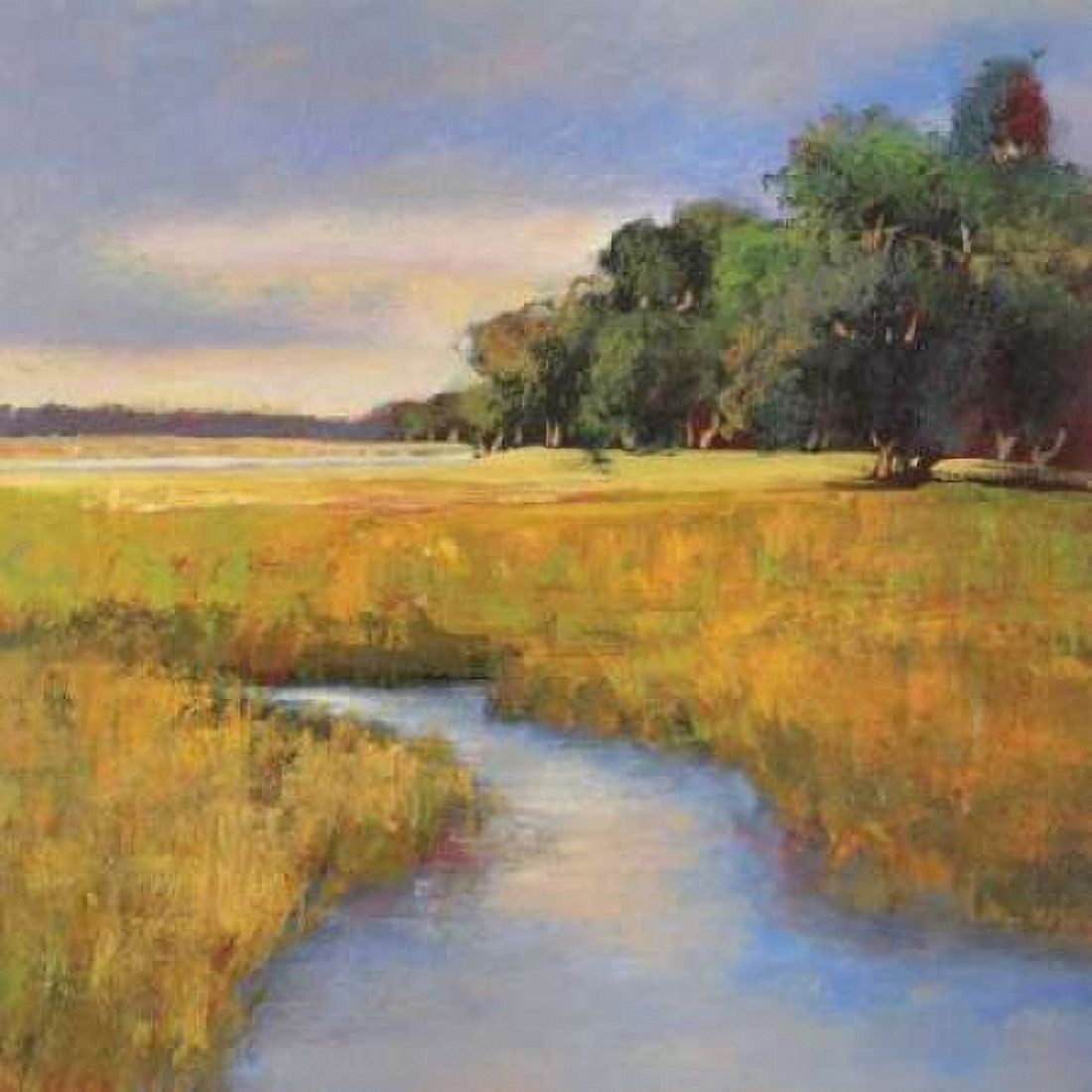 Low Country Landscape II Canvas Art - Adam Rogers (24 x 24)