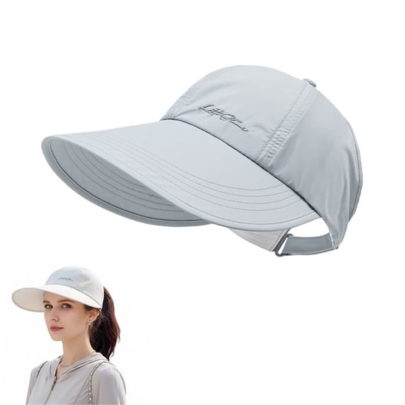 Low Crown Baseball Cap AURORADY Sun Baseball Hat for Men and Women Lightweight Wide Brim Outdoor Hats Adjustable Closure, Sky Blue One Size Baseball Caps
