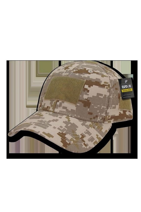 Low Crown Structured Tactical Cap - Desert Digital