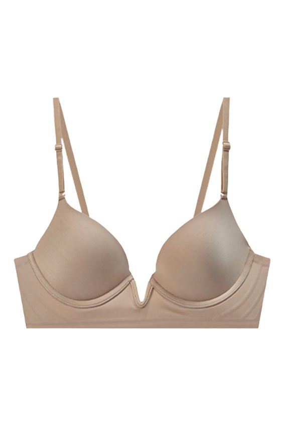 Low Cut Bras for Women Deeps Plunge Cleavage Backless Bra Underwire Convertibles Push up Halters Bra