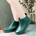thumbnail image 1 of Low Cut Short Womens Rain Boots Waterproof Anti Slip Ankle Rainboots For Ladies With Easy Slip On Design And Comfortable Everyday Fit, 1 of 9