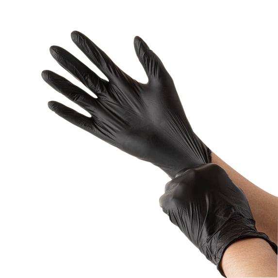 Low Derma Blackberry Medium Nitrile Glove - Powder-Free - 1000 count box