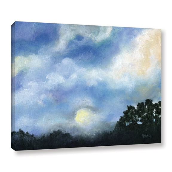 Low-Down-Sun Gallery Wrapped Canvas by Marina Petro