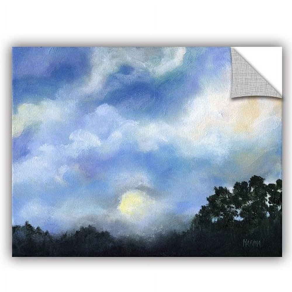 Low-Down-Sun Removable Wall Art Mural by Marina Petro