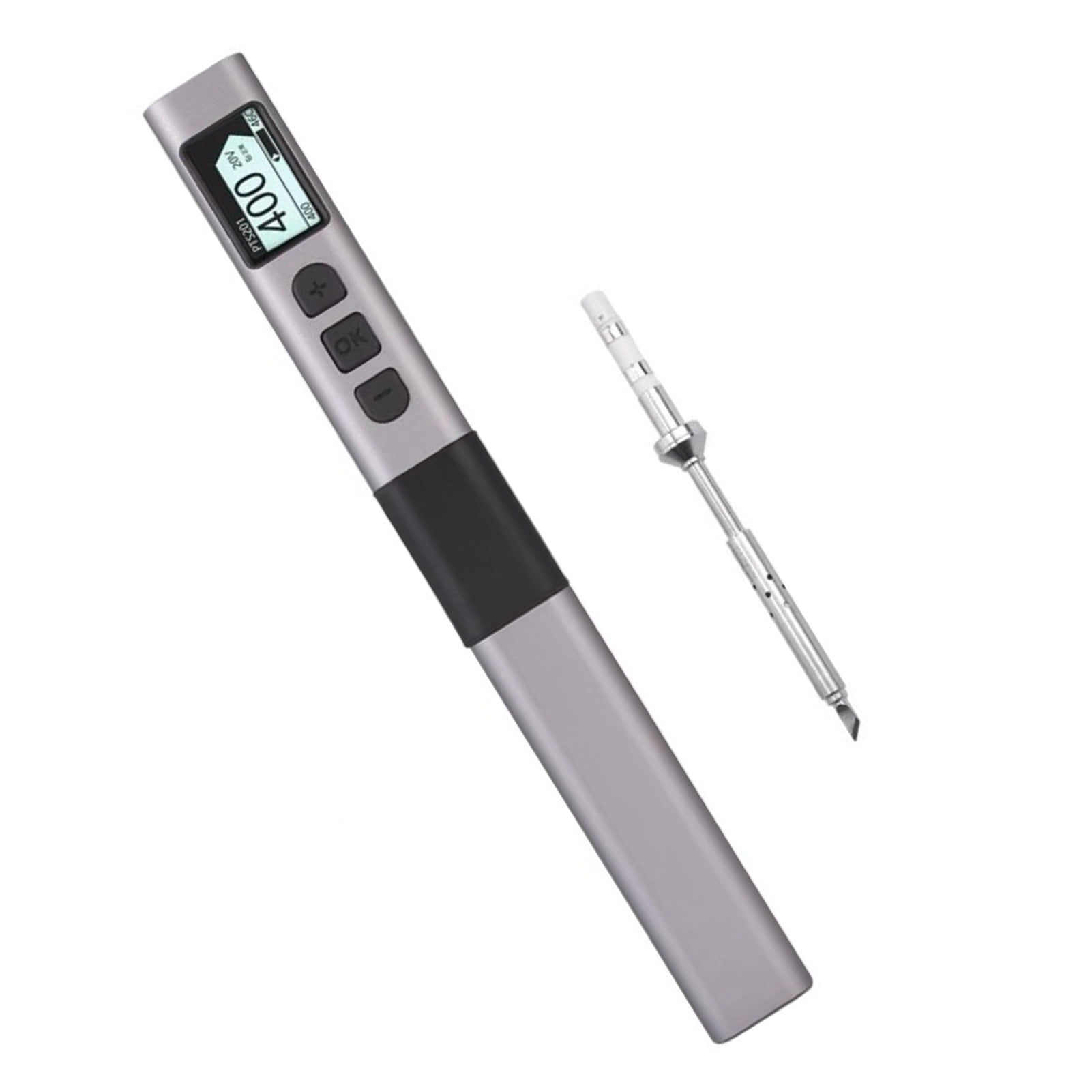 Low Electric Soldering Iron 100W Portable Soldering Iron Kit Speedy Heat Up With OLED Screen Intelligent Sleep Mode Iron Pen Tool For Electronics  Repair