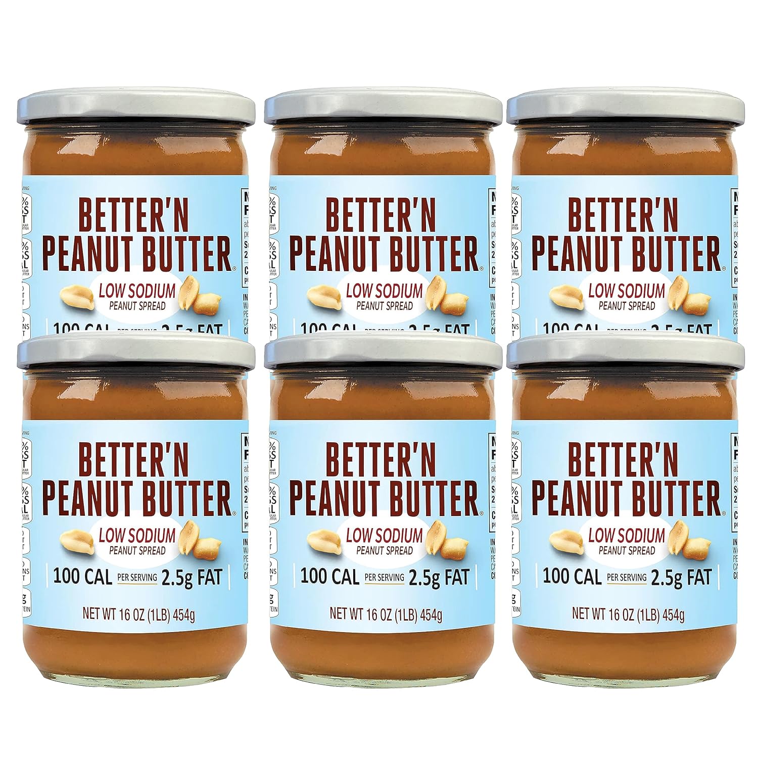 Low Fat and LowSodium Peanut Butter Spread by Better n Peanut Butter