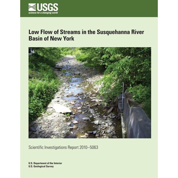 Low Flow of Streams in the Susquehanna River Basin of New York (Paperback)
