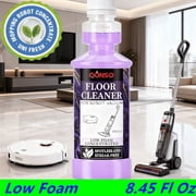 Low Foam Robot Vacuum Floor Cleaning Concentrate Solution Compatible for Roborock Q5 Max, Tineco, iFloor, 8.45 fl oz 250ml