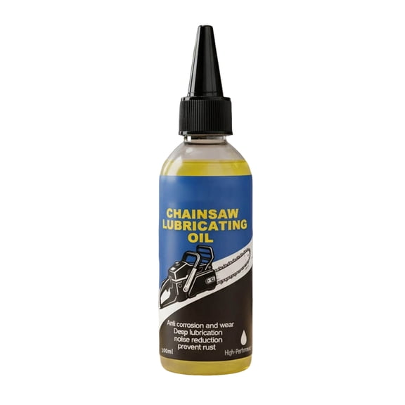 Low Friction Chainsaw Bar and Chain Oil 100ml, Wear Minimizing Lubricant, Perfect Lubricating Fluid for Gas, Electric and Pole Chainsaws