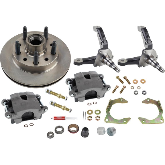 Low Friction Hybrid Rotor/Pinto Spindle Conversion w/HD Rotors