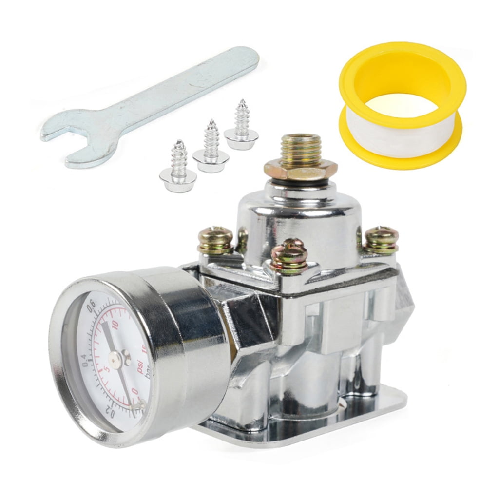 Low Fuel Pressure Regulator for Carburetor Carb 1-4PSI 12-804 4.5-9PSI ...