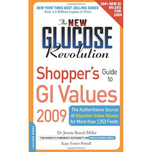 Pre-Owned Low GI Shopper's Guide to GI Values: The New Glucose Revolution Shopper's Guide to GI Values : The Authoritative Source of Glycemic Index Values for More Than 1,250 Foods (Paperback)