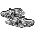 thumbnail image 1 of Low & High H1 Halo LED Projector Headlights for 2004-2006 Pontiac GTO - Chrome, 1 of 1
