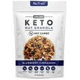 thumbnail image 1 of Low Karb NuTrail, Keto Blueberry Nut Granola Healthy Breakfast Cereal, Low Carb Snacks & Food, Almonds, Pecans, Coconut and More, 3 g Net Carbs, 1.37 lb, 22 Oz, 1 of 4