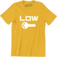 thumbnail image 1 of Low Key Funny Sarcastic Chill Pill Pun Graphic Men's T-Shirt, 1 of 4