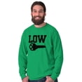 thumbnail image 1 of Low Key Nerd Sarcastic Pun Funny Geek Long Sleeve TShirt Men Women Brisco Brands 2X, 1 of 6