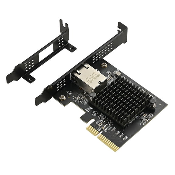 Low Latency 10Gbps Ethernet Card, PCIe 4 Expansion for Gamers and Video Editors