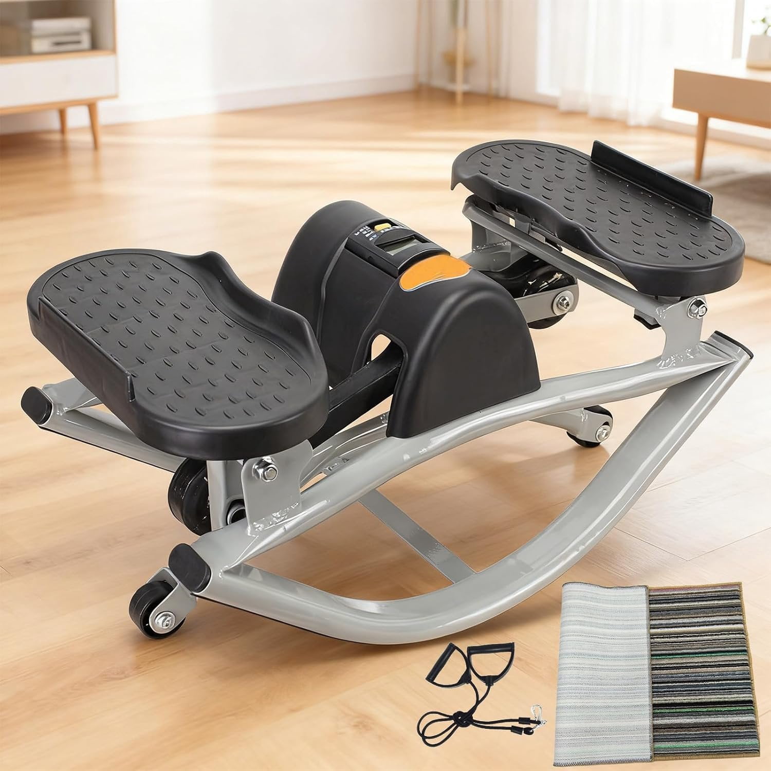 Low- Lateral Rocking Fitness Stepper for and Joints, Workout Machine ...