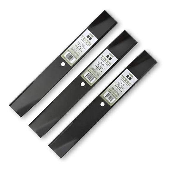 Low Lift Lawn Mower Blades XYT 52-Inch Deck Replacement for Zero Turn Tractor Maintenance 3 Pack