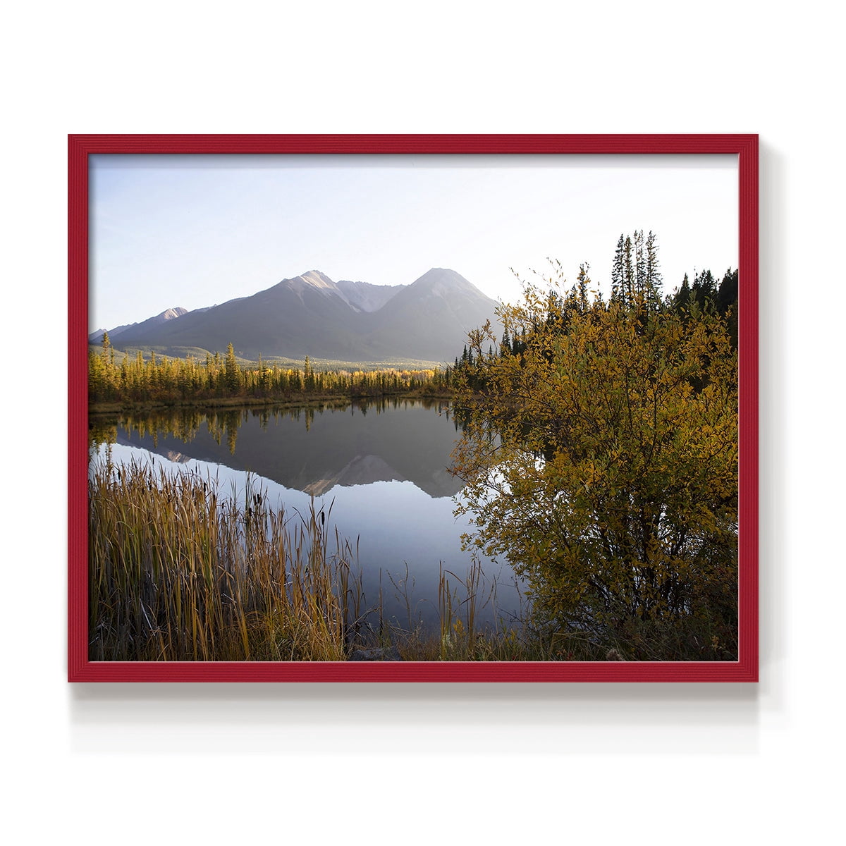 Low Light on Vermillion by Carol Robinson - Restickable Framed Giclée Print