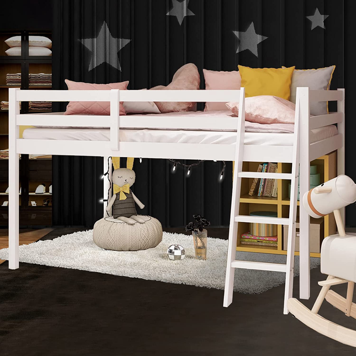 Best HD Pictures about  Full Size Junior Loft Bed  with No AI Images