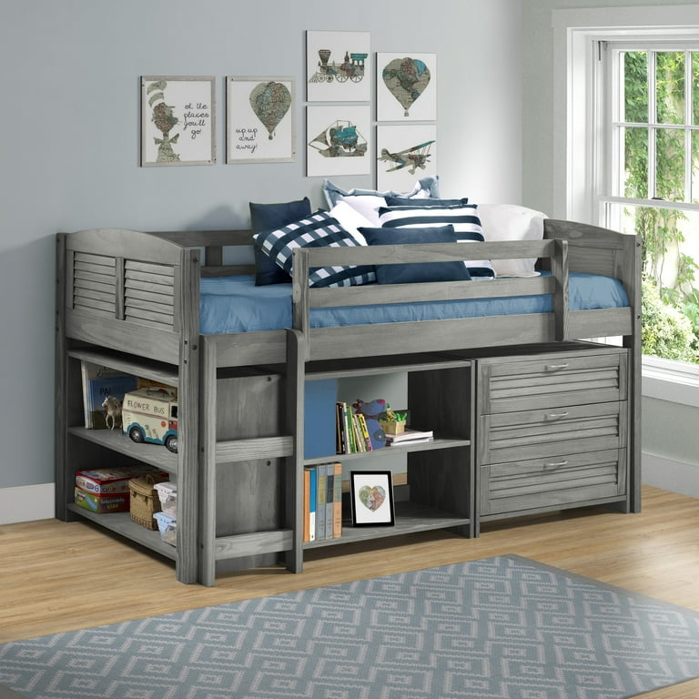 Naomi low outlet study loft bed
