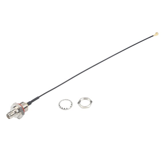 Low-Loss RF Adapter Cable For IPEX 1 UMCC to For SMA Female with M10 Thread Compatibility for Sealed Enclosure Integration (10)