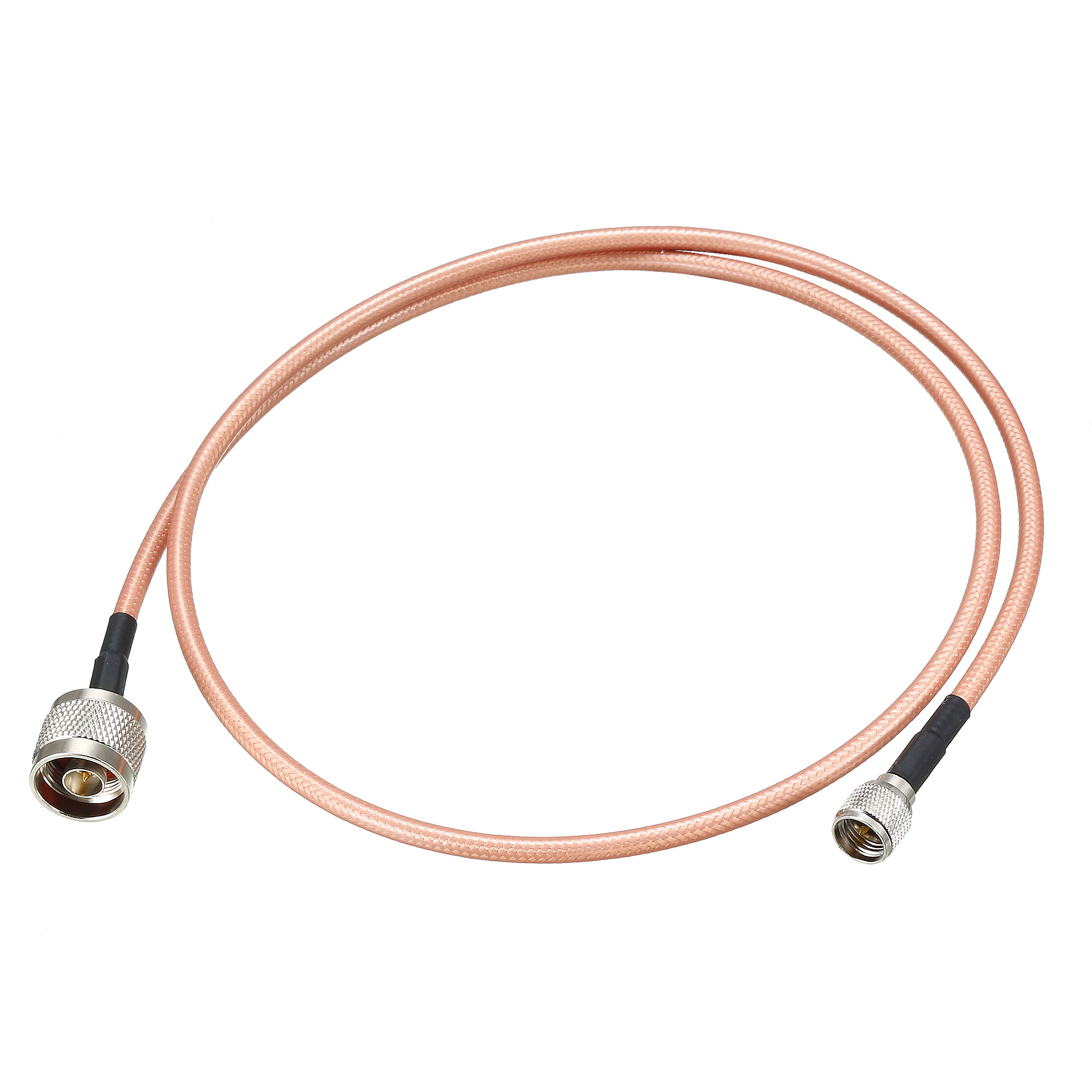 Low Loss RF Coaxial Cable Connection Coax Wire RG142 N Male to Mini