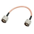 thumbnail image 1 of Low Loss RF Coaxial Cable Connection Coax Wire RG-142 N Male to N Male 20cm 1pcs, 1 of 4
