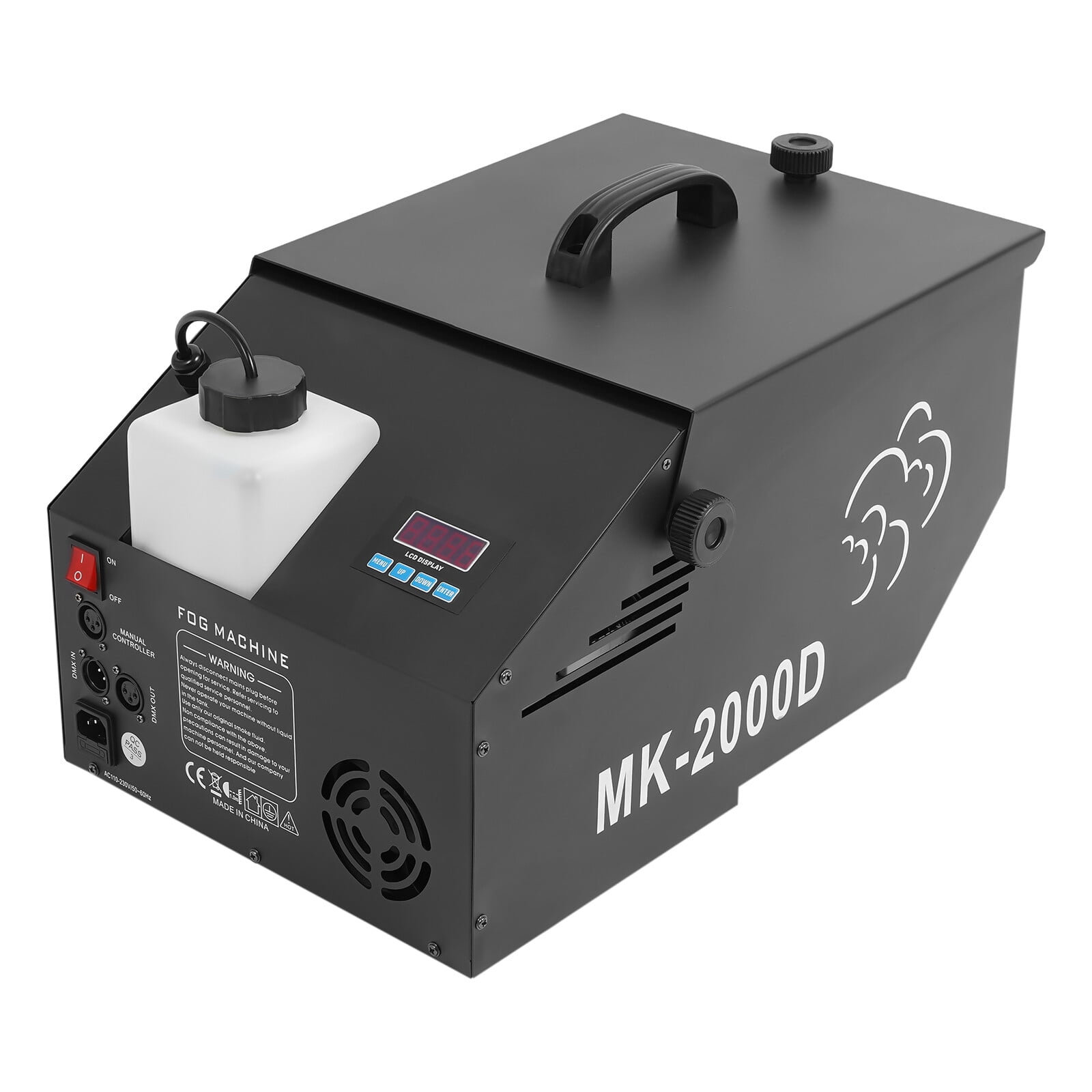 Low-Lying Fog Machine DMX Smoke Stage Effect Wedding Bar Stage Fogger 1200W