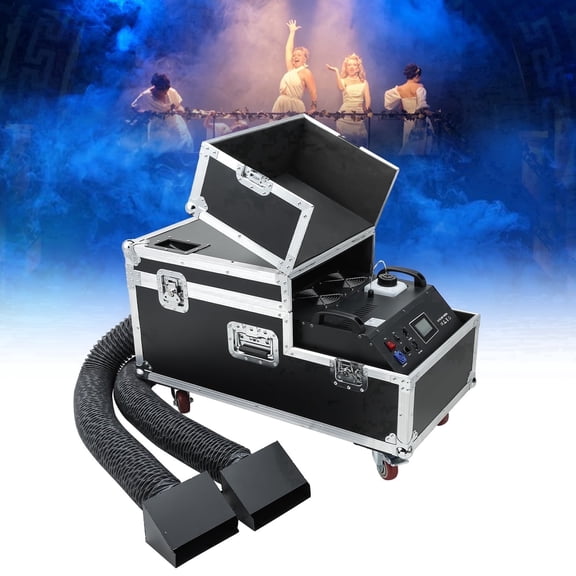 3000W Low Lying Fog Machine, Fog Machine with DMX Remote Control Professional fog machine Water Based Fog Machine, Perfect for Wedding, Halloween, Party and Smoke Stage Effect