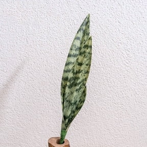 Low-Maintenance Artificial PVC Snake Plant: Perfect for Effortless Home Decor!