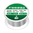 thumbnail image 1 of Low Melt Solder Wire Alloy Tin Lead Core Soldering Tin for Electrical Repair DIY Circuit Projects Welding Tool 1.0mm 20g Low Temperature Lighter Solder Wire, 1 of 2