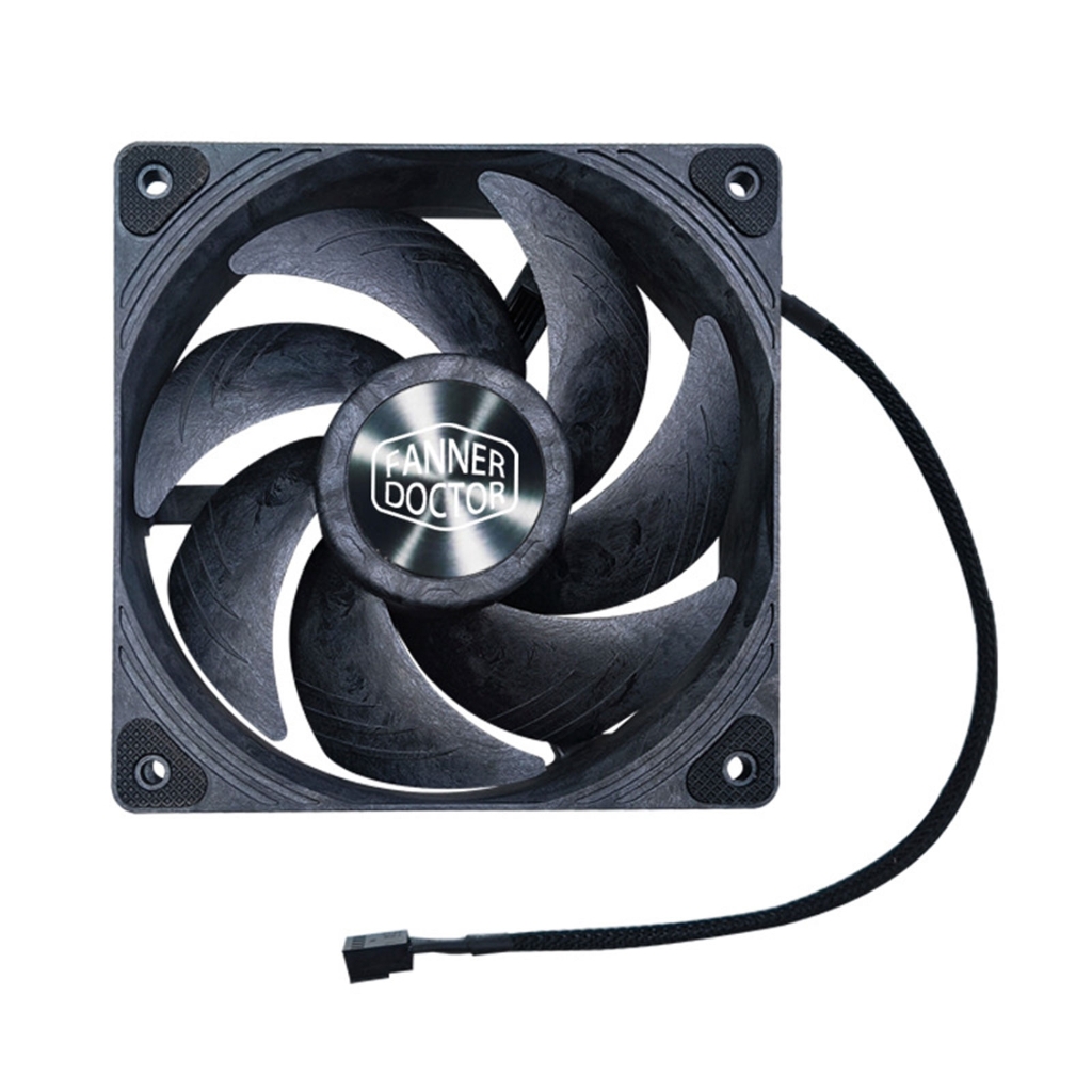 Low Noise 120mm PC Cooling Fan Double Ball Bearings for High Airflows ...