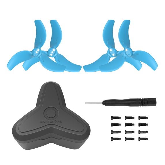 Propeller Carrying Case Compatible for DJI Avata 2, Drone Blade Travel Storage Bag Case Carrying Bag Pouch Drone Protection Cover Box Organizer 3032S Paddle Storage Case