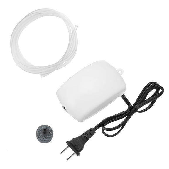 Low Noise Aquarium Air Pump High Performance Oxygen Compressor for Fish Tanks Wide Compatibility