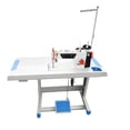 thumbnail image 1 of Low Noise High Speed Industrial Sewing Machine – 5000 SPM, Compound Feeding System for Tents, Sunshades & Vinyl Products, 1 of 6