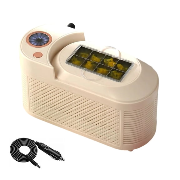 Low Noise Ice Machine for Car and Home Use Portable Quiet Operations Countertop Ice Maker Camping Picnics Supplies