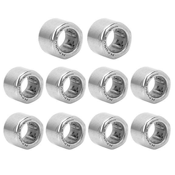 Low Noise Needle Bearing, 10 Pack, High Precision Reliability, Fits Various Equipment, Tool Machinery
