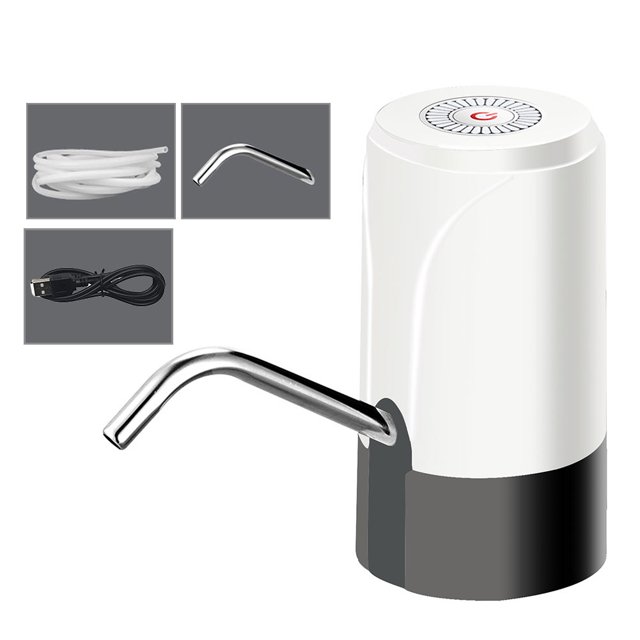 Low Noise PP Water Bottle Dispenser Portable Button Switch Automatic